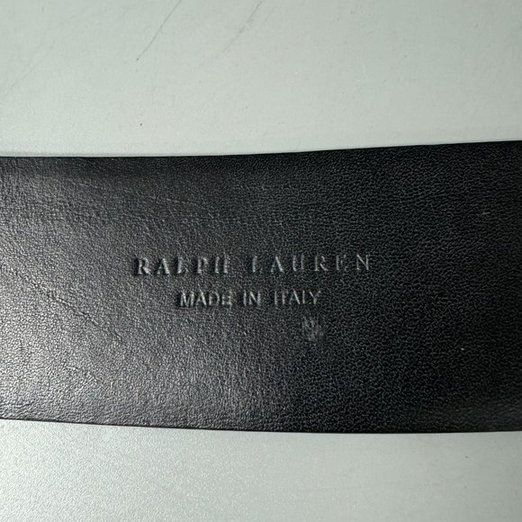 Ralph Lauren Black Label Wide Suede Waist Belt, Size M main image 6